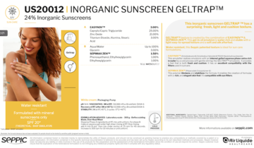 US20012 - Inorganic Sunscreen Geltrap | SEPPIC